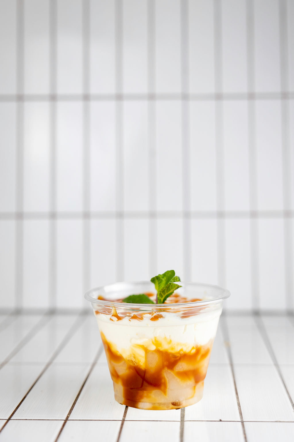 Parfait aux poires caramel